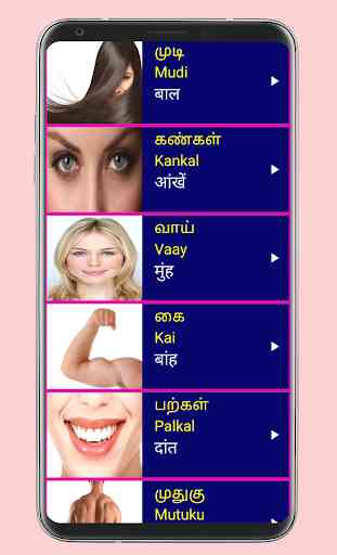 Learn Tamil From Hindi 3