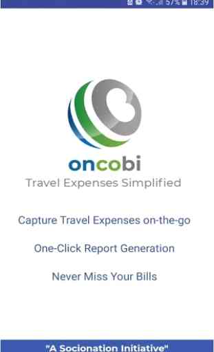 Oncobi - Travel Expense & Reporting for Corporates 1