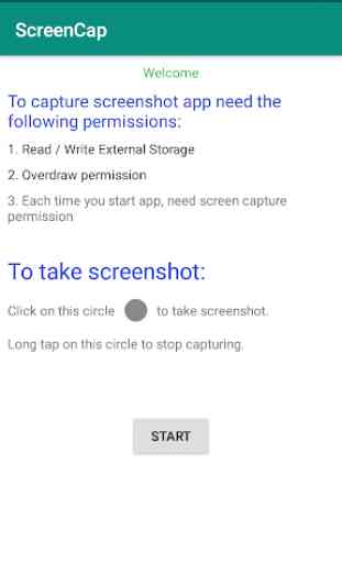 One Tap Screenshot - Easy Screenshot 1