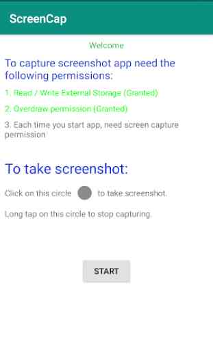 One Tap Screenshot - Easy Screenshot 2