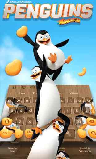 Penguins of Madagascar Cheezy Dibbles Keyboard 1