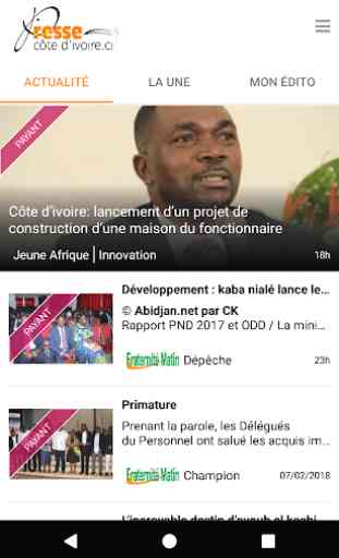 Presse Côte d'Ivoire 3
