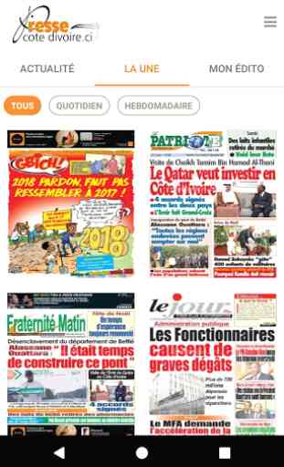 Presse Côte d'Ivoire 4