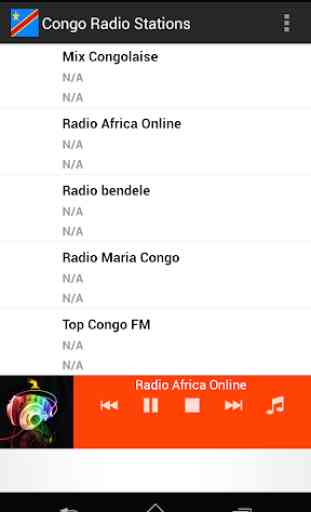Stations de radio Congo 3