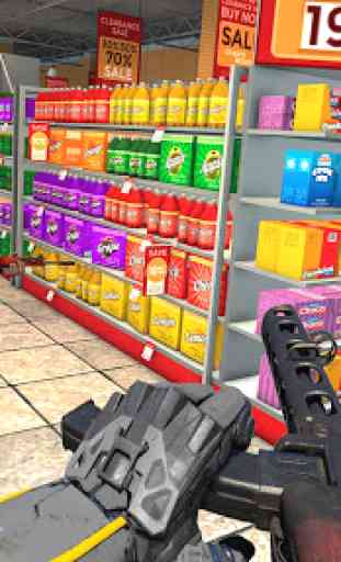 Supermarket Robbery:  City Crime Heist Mission 2