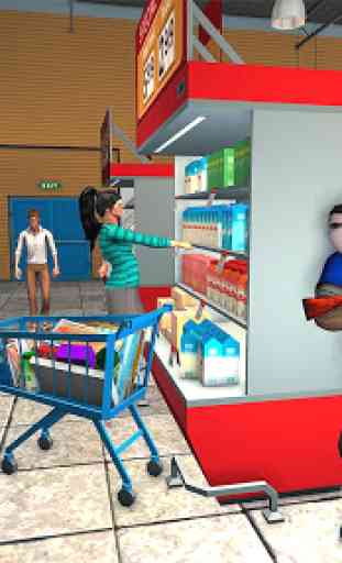Supermarket Robbery:  City Crime Heist Mission 3