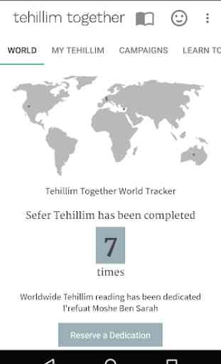 Tehillim Together: Worldwide Tehillim Campaigns 1