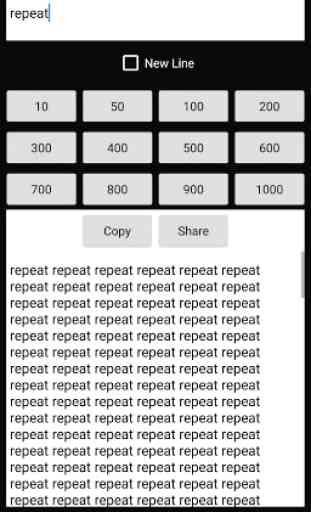 Text Repeater : Repeat It 2