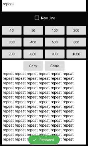 Text Repeater : Repeat It 4