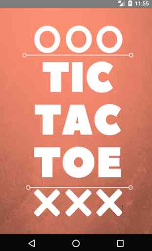 Tic Tac Toe (No Ads) 1