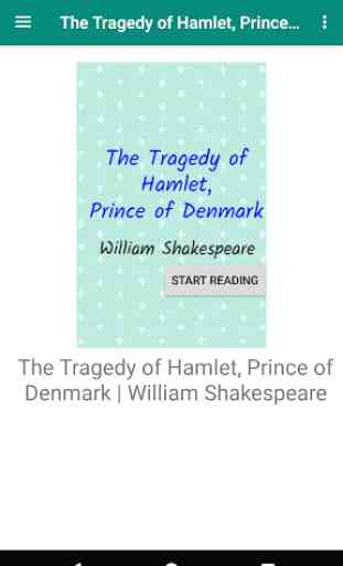 Tragedy of Hamlet, Prince of Denmark | Shakespeare 1