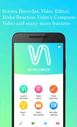 VS ScreenRecorder,Video Editor 1