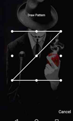 Anonymous Lock Screen, anonymous mask wallpaper 4
