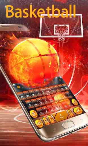 Basketball Keyboard Theme 3