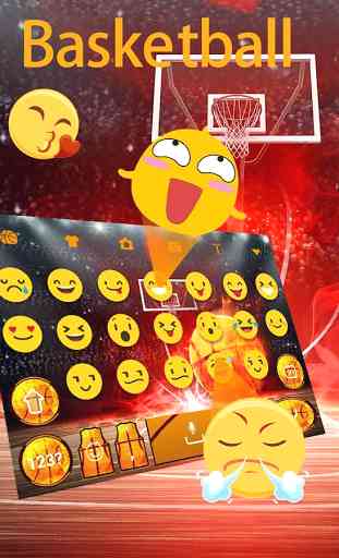Basketball Keyboard Theme 4