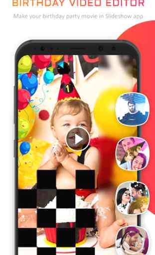 Birthday Video Maker with Song and Name 4