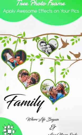 Family Tree Photo Frames - Tree Photo Collage 1