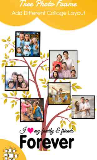 Family Tree Photo Frames - Tree Photo Collage 2