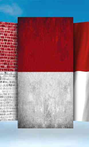 Indonesia Flag Wallpaper 1