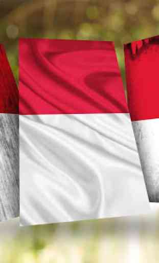 Indonesia Flag Wallpaper 2