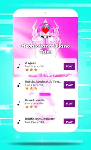 Megalovania Piano Tiles Game 2