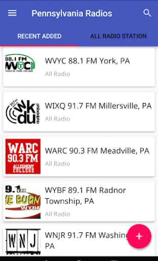 Pennsylvania All Radio Stations 2
