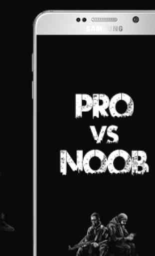 Pro Free Fire Player VS Noob Player 1
