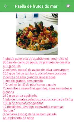 Receita de Paella grátis em portuguesas 1