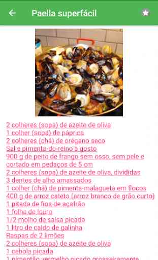 Receita de Paella grátis em portuguesas 2