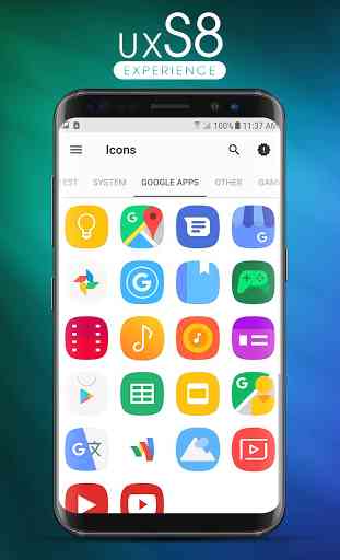 UX S8 Icon Pack (No Ad) 4