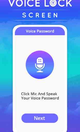 Voice Screen Lock - Unlock Phone By Voice 4
