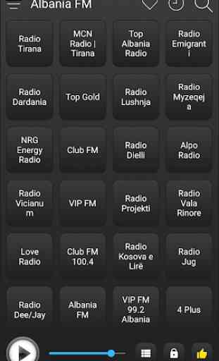 Albania Radio Stations Online - Shqip FM AM Music 2