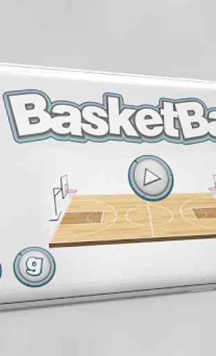 Basketball Stars-Flick and Dunk basket 1