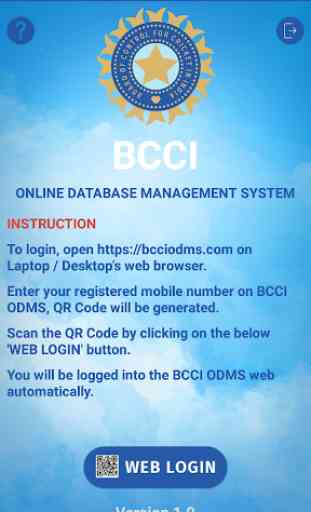 BCCI ODMS 2