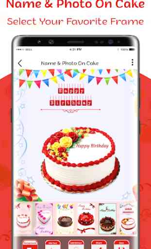 Birthday Cake With Name and Photo - Photo On Cake 2