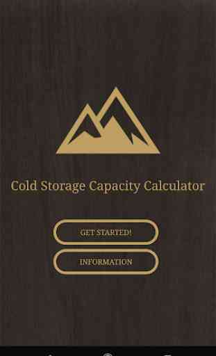 Cold Storage Capacity Calculator 1