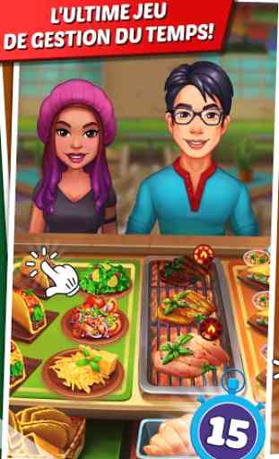 cooking crush: jeux de cuisine et jeux restaurant 2
