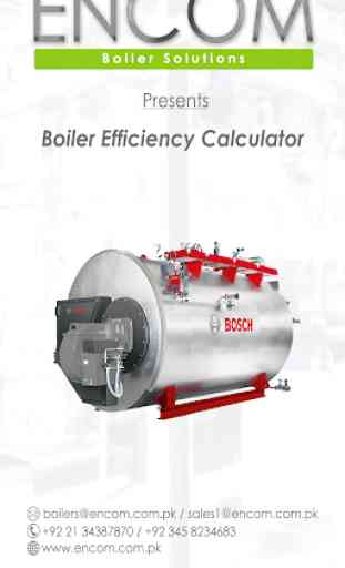 ENCOM : Boiler Efficiency Calculator 3