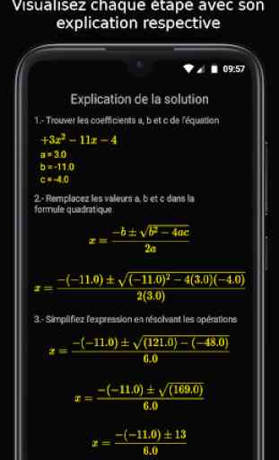 Équation quadratique 2