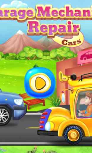 Garage Mechanic Repair Cars - Vehicles Kids Game 1