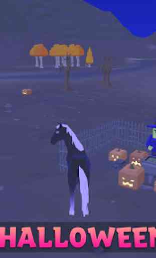 Halloween Horse Simulator - Pumpkin Party 2