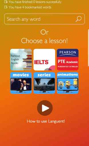 Languent: Learn English with movies 1