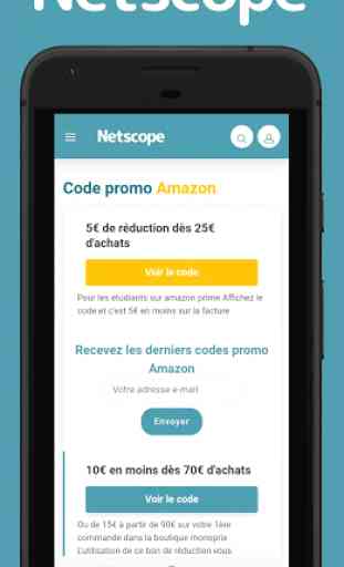 Netscope : Codes promo & bons plans 1