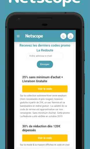 Netscope : Codes promo & bons plans 3