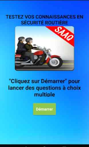 Permis Moto Québec Examen La SAAQ En Français 1
