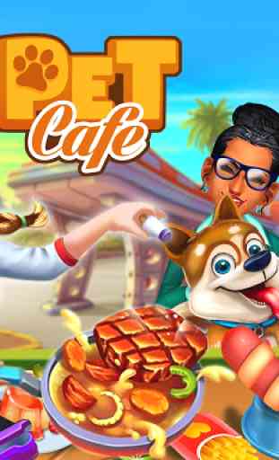 Pet Cafe - Animal Restaurant Crazy jeux de cuisine 1