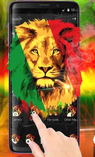 Rasta Reggae Marley Lion 1