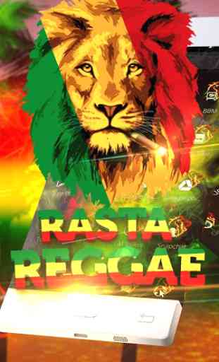 Rasta Reggae Marley Lion 2