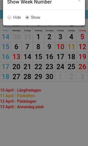 Sveriges kalender 3