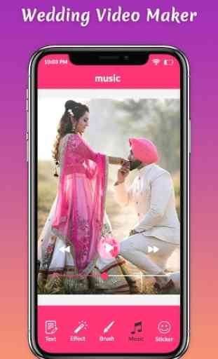 Wedding Video Maker with Song 4